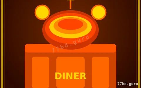 Diner Frenzy Spins — tragamoneda disponible en 77bd