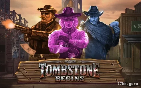 Tombstone Begins — tragamoneda disponible en 77bd